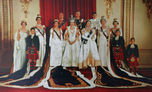 The royal family after the Queen's coronation ceremony | Universal History Archive/UIG via Getty Images