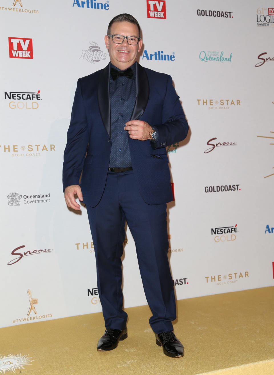 Gary Mehigan arrives at the 61st Annual TV WEEK Logie Awards at The Star Gold Coast on June 30, 2019 on the Gold Coast, Australia. (Photo by Faith Moran/Wireimage)