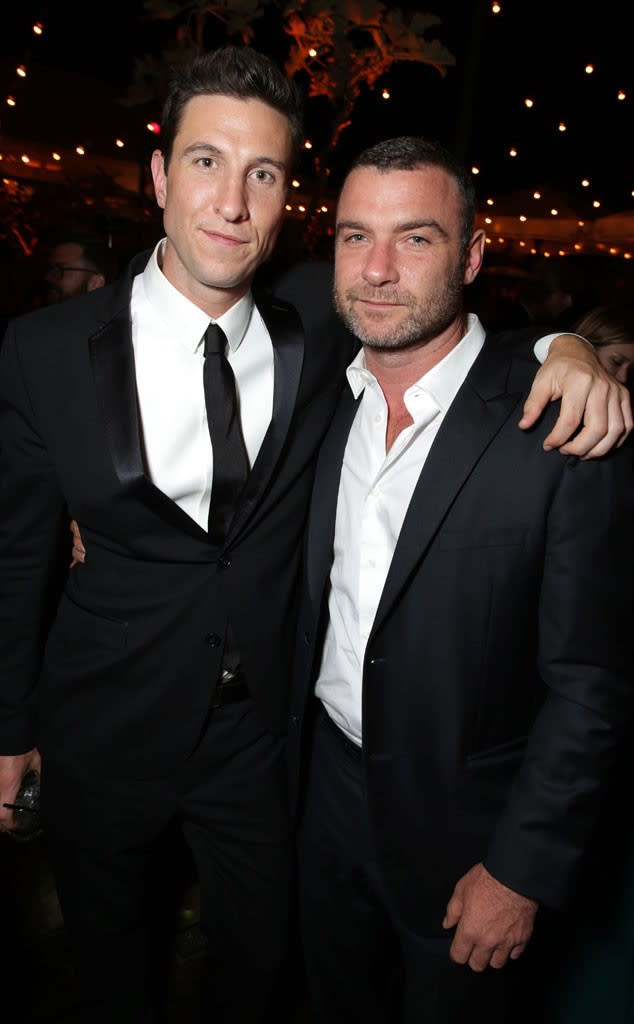 <p>Liev Schreiber & Pablo Schreiber</p>