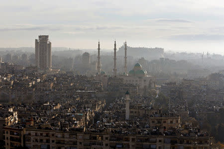 A general view shows Aleppo city, Syria December 2, 2016. REUTERS/Omar Sanadiki