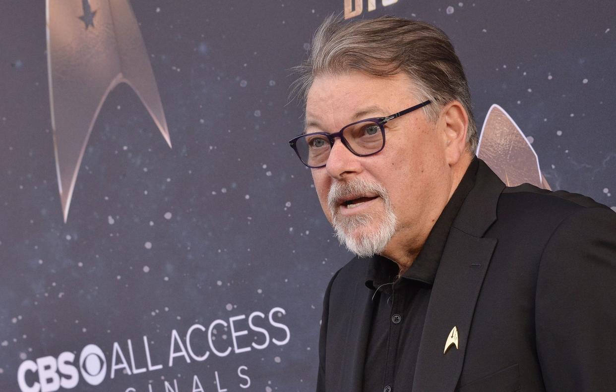 Jonathan Frakes am 19. September 2017 bei der Premiere von "Star Trek: Discovery" in Hollywood, (Bild: Sthanlee B. Mirador/ddp/Sipa USA)