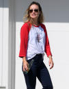 <p>Olivia Wilde is spotted hanging out in L.A. on July 25.</p>