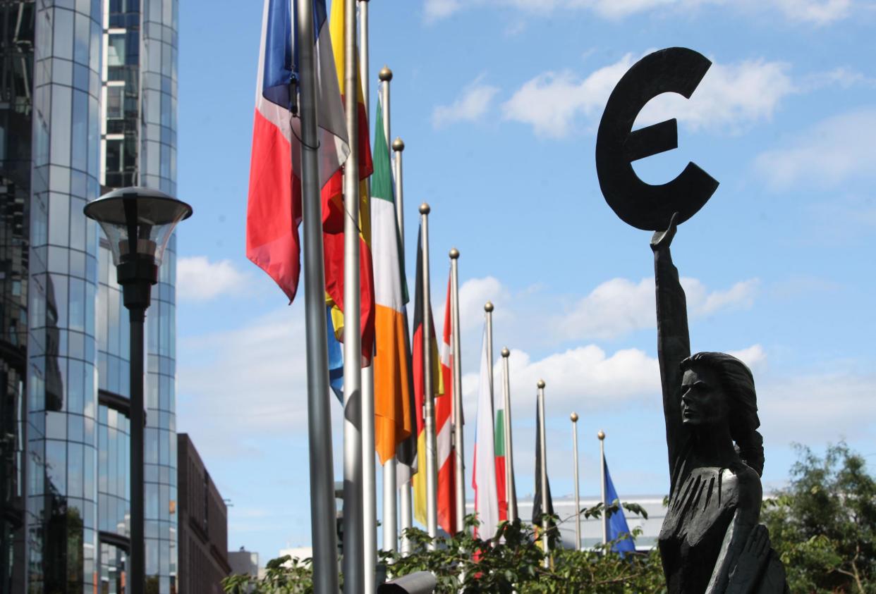 The European Parliament's seat in Brussels: Getty