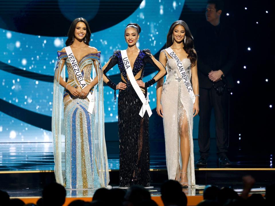 Miss Universe top three