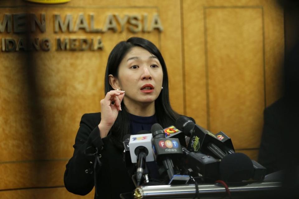 Energy, Technology, Science, Climate Change and Environment Minister Yeo Bee Yin has not been immune from criticism either. — Picture by Ahmad Zamzahuri