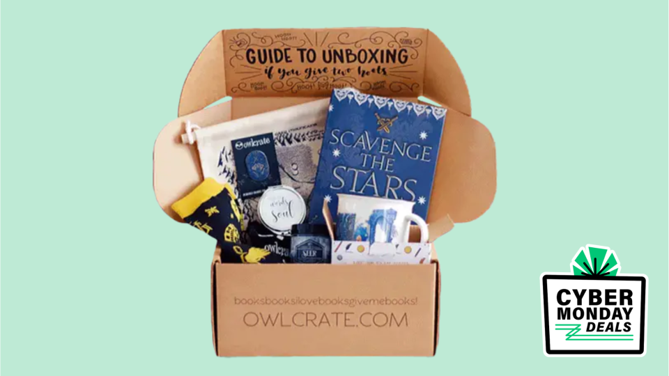 Shop OwlCrate on sale for Cyber Monday.