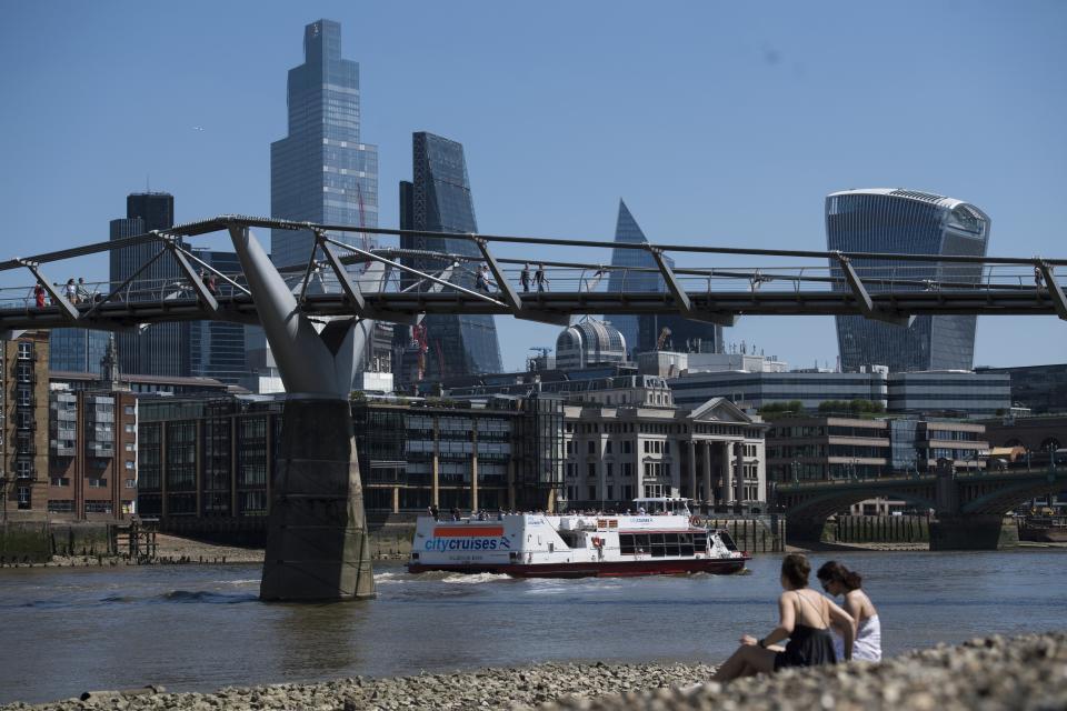 The south east of England was  predicted to reach 29C on Monday (PA Wire)