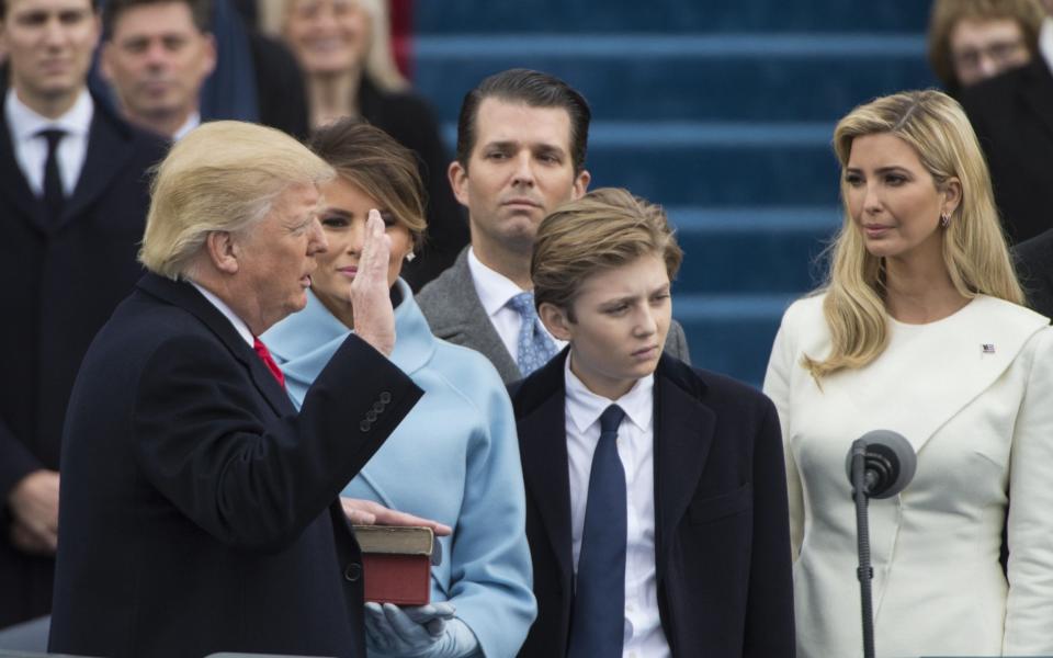 Woody Johnson was finance chair of Donald Trump's inaugural committee - Credit: AFP