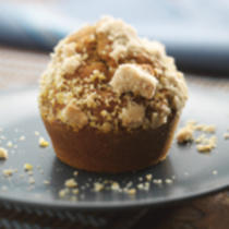 Au Bon Pain Carrot Walnut muffin