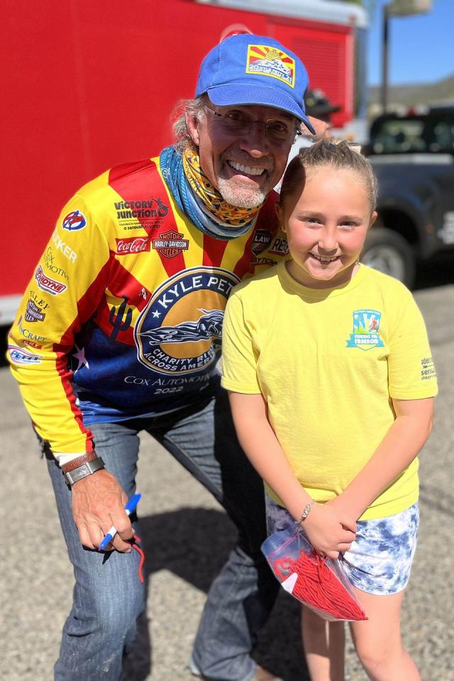 Kyle Petty Charity Ride Across America Raises 1.8 Million for Victory