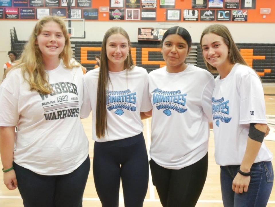 Sarasota High signing day: Miranda Gill, Ryleigh Bennett, Saremi Flores, Addisyn Schwied