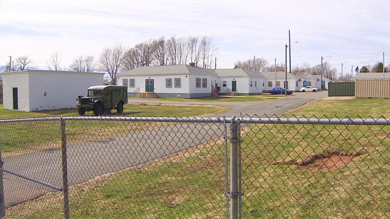 The Brighton compound, owned by the Department of National Defence, is a potential site in Charlottetown that could be used for housing. (CBC - image credit)
