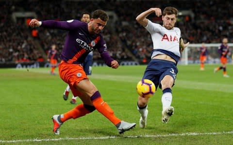 Ben Davies - Tottenham vs Manchester City, player ratings: Who looked like champions and who played like also-rans? - Credit: REUTERS