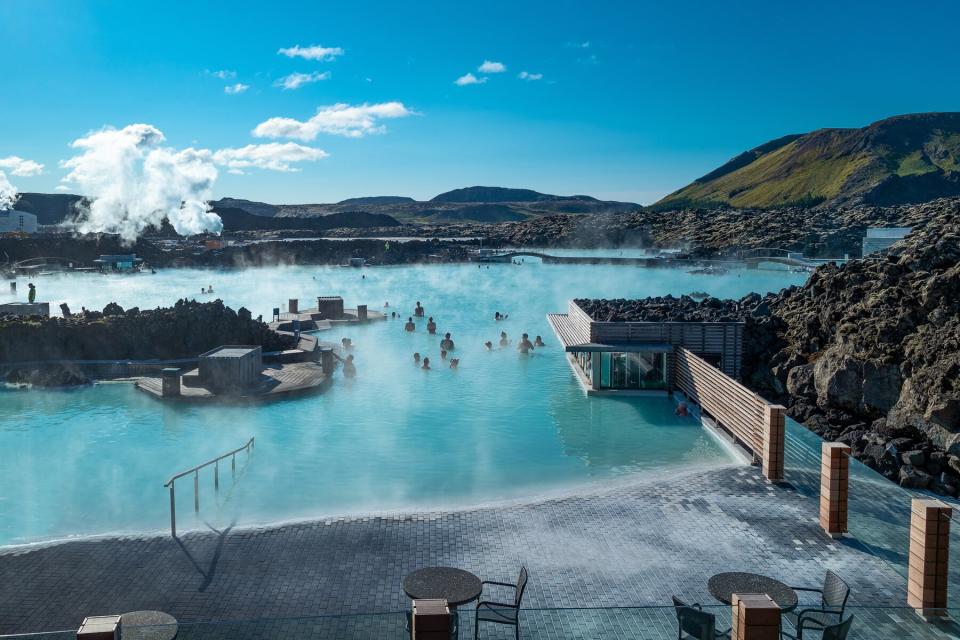 Blue Lagoon geothermal hot spring