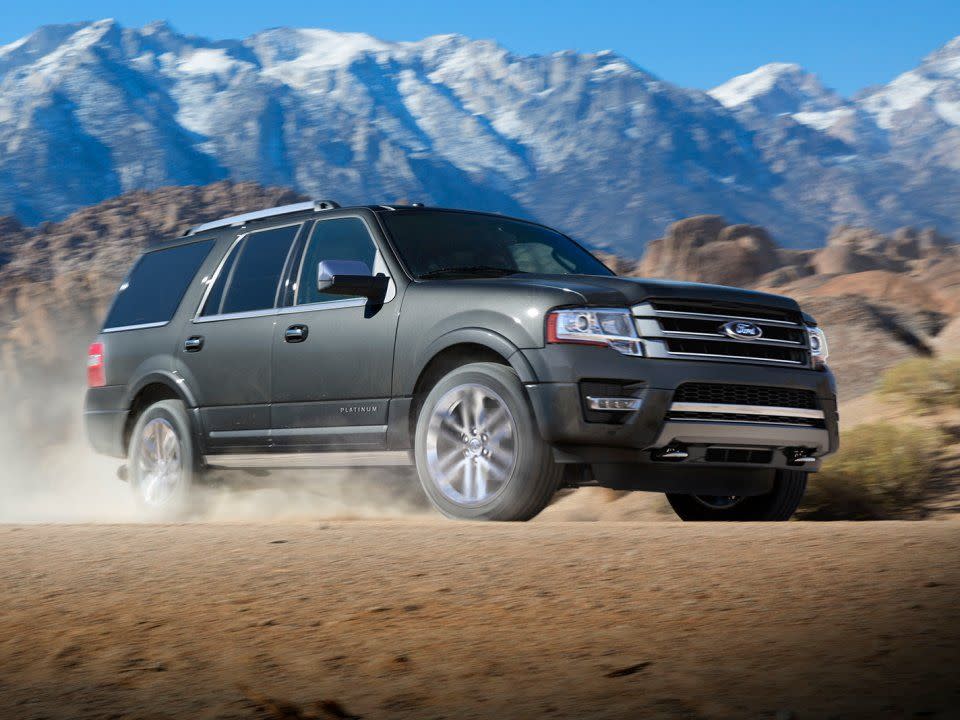 <p><strong>Best large SUV for the money:</strong> 2017 Ford Expedition </p>
