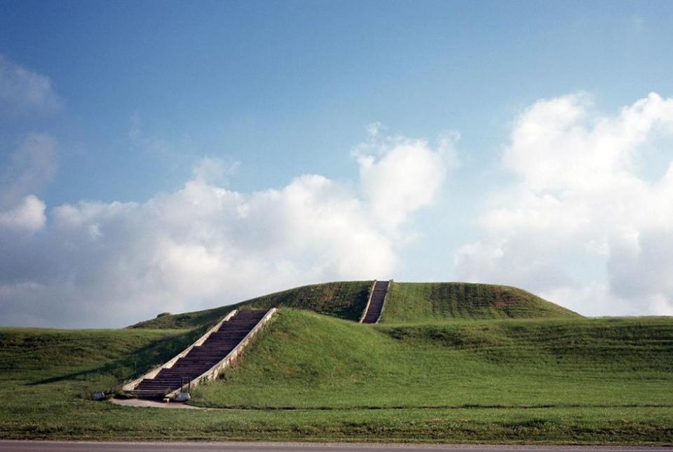 Just east of St. Louis is Cahokia Mounds State Historic Site, featuring the largest pre-Columbian era city in North America outside of Mexico.