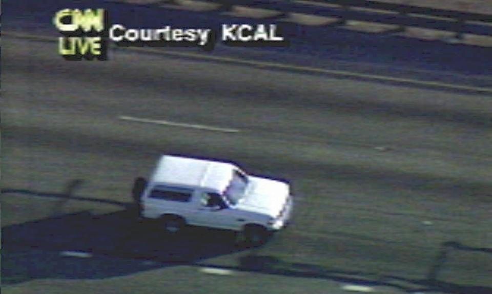 OJ Simpson's famous Bronco chase changed the way media covered news.