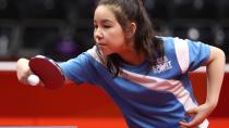 <p>Eleven years old and still at primary school, Hursey is a prodigy and a serious medal contender.</p><br>