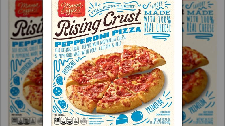 Aldi pepperoni rising crust pizza
