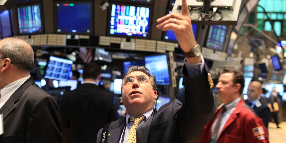 NYSE trader