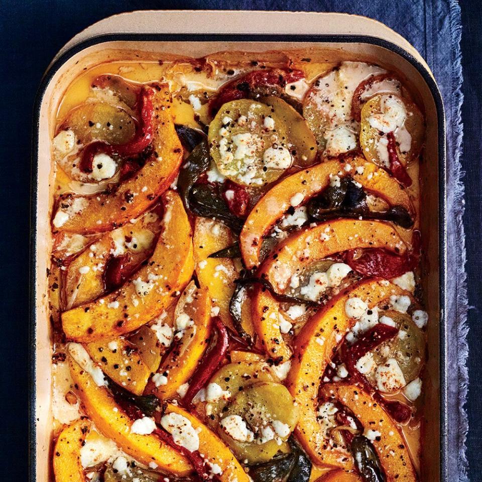 Pumpkin-Poblano Casserole