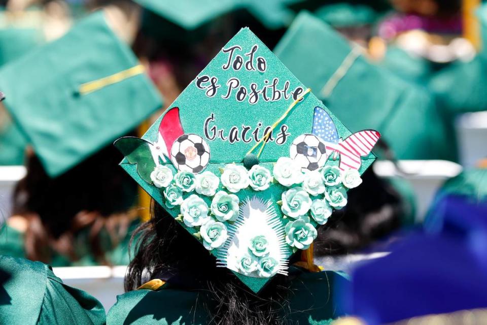 Cal Poly celebrated more than 5,000 graduating students in six ceremonies on June 17 and 18, 2023, at Alex G. Spanos Stadium.