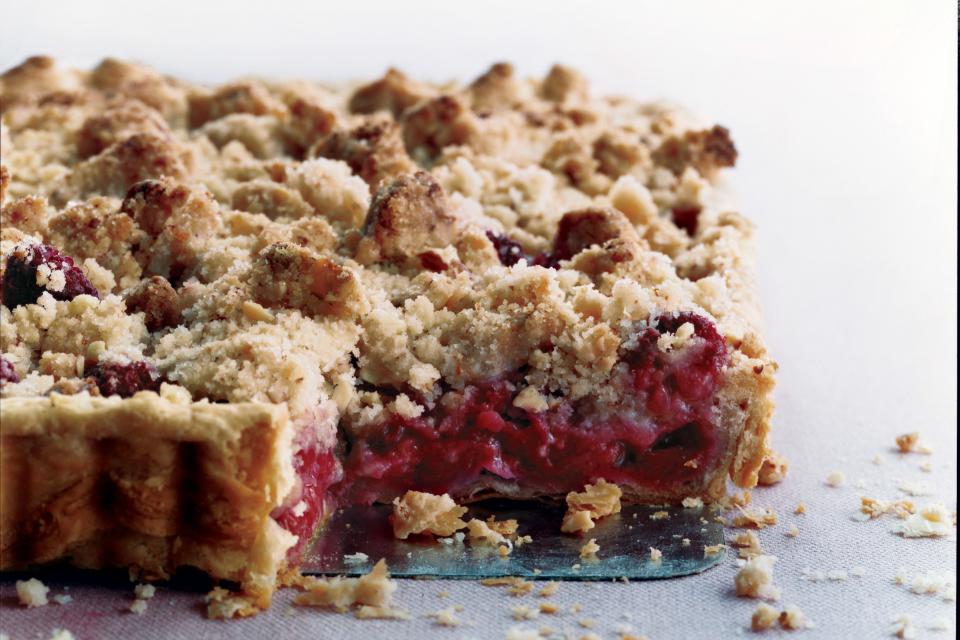 Raspberry Crumble Tart