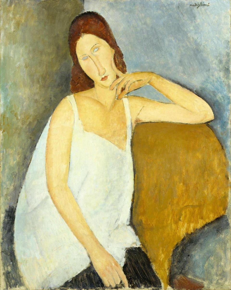 Modigliani’s ‘Jeanne Hébuterne’, 1919 (The Metropolitan Museum of Art, New York)