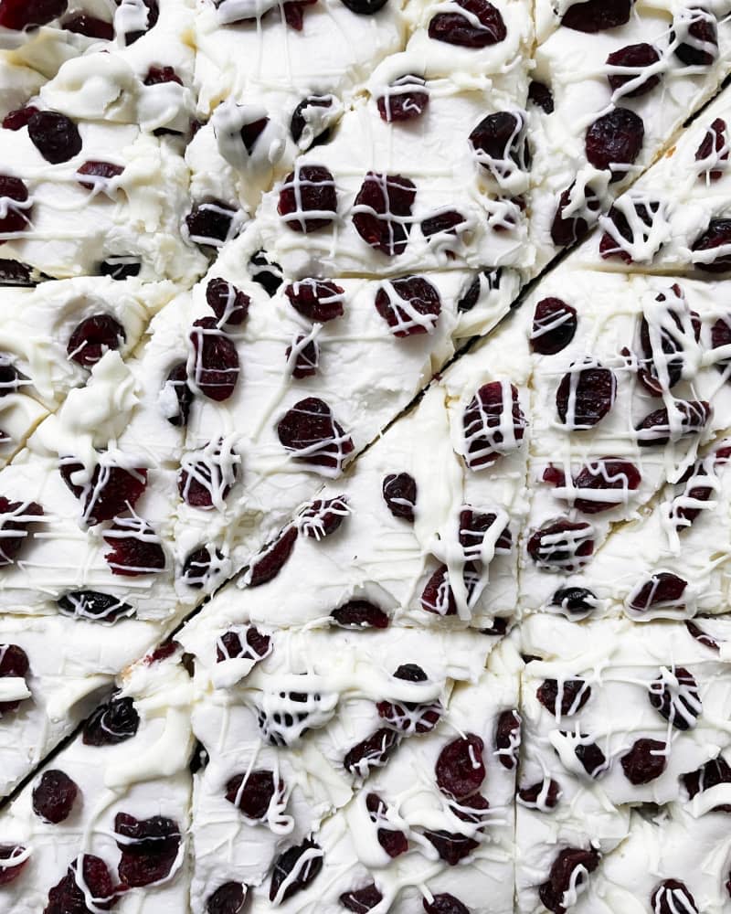 Cranberry Bliss Bars 