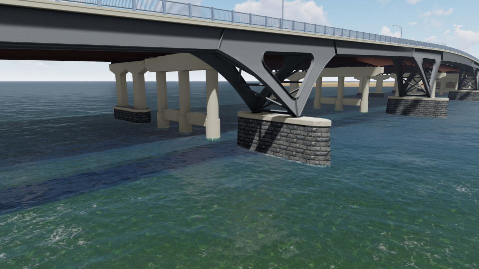 A new bicycle and pedestrian bridge, planned to run alongside the Little Bay bridges, connecting Dover and Newington along routes 4, 16 and the Spaulding Turnpike, has hit a major snag.