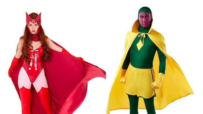 disney couples costumes  wanda and vision from wandavision