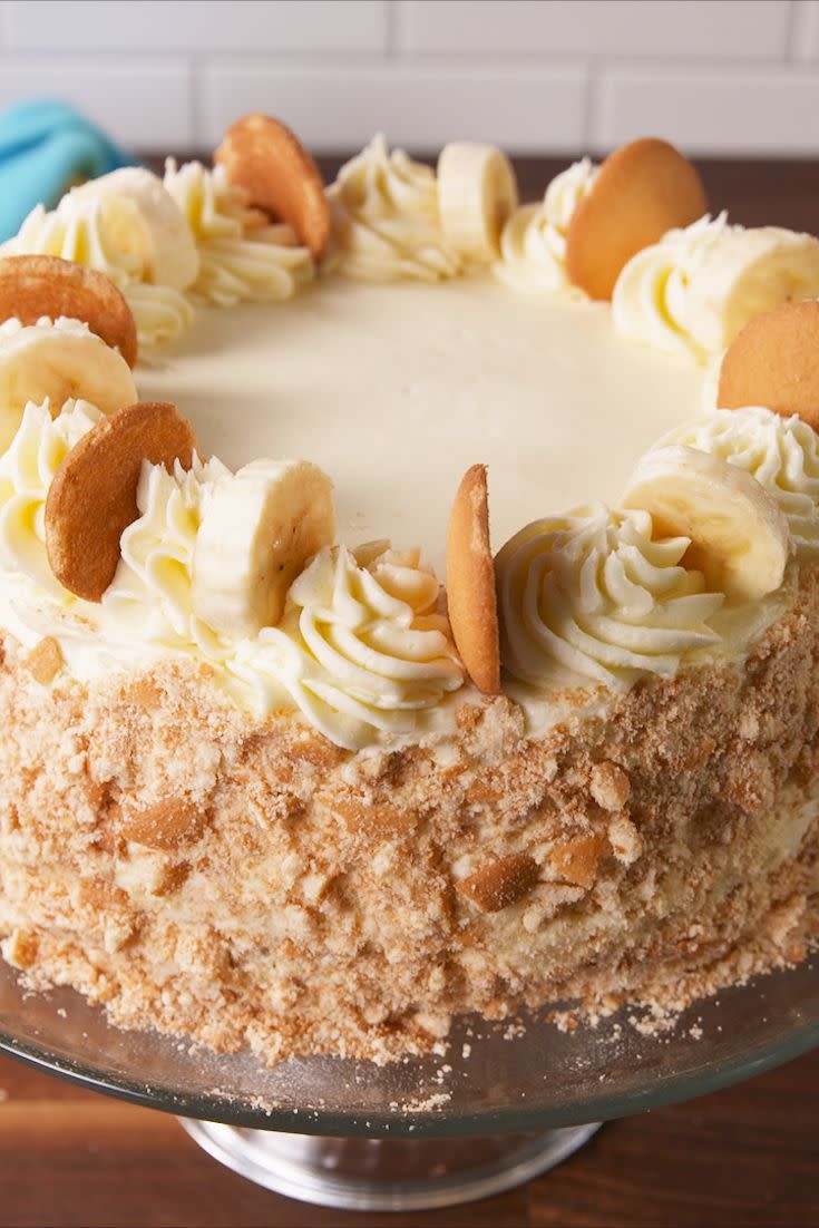 <p>This cake is a stunner.</p><p>Get the recipe from <a href="https://www.delish.com/cooking/recipe-ideas/recipes/a58108/banana-pudding-cake-recipe/" rel="nofollow noopener" target="_blank" data-ylk="slk:Delish;elm:context_link;itc:0;sec:content-canvas" class="link ">Delish</a>. </p>