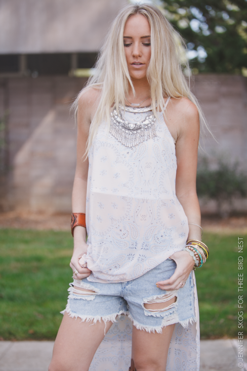 Three Bird Nest - The best basic tank, with a boho feel