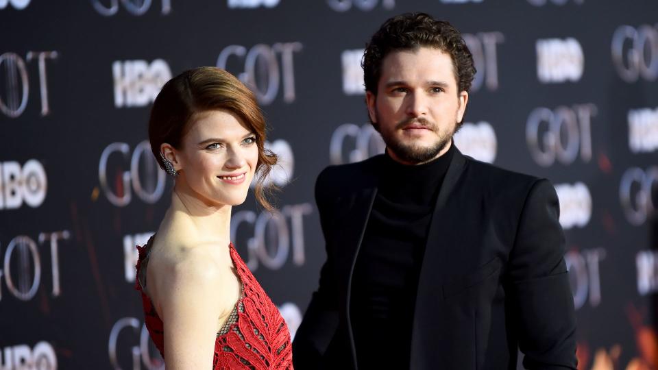 Kit Harrington and Rose Leslie