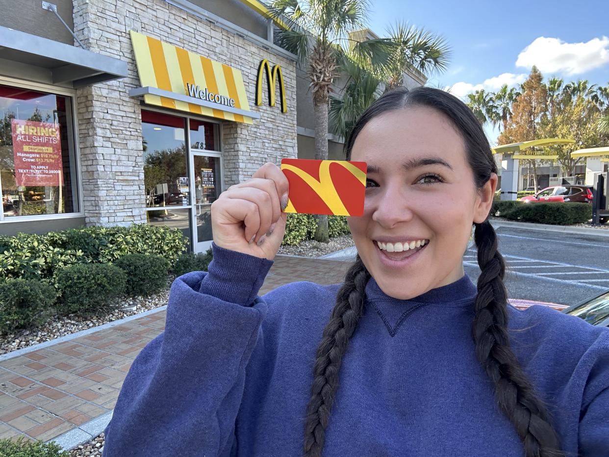 I spent three days testing out the McDonald's 