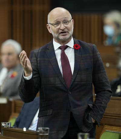 Minister of Justice David Lametti announced the appointment of a Federal Ombudsman for Victims of Crime in late September 2022. THE CANADIAN PRESS/Adrian Wyld