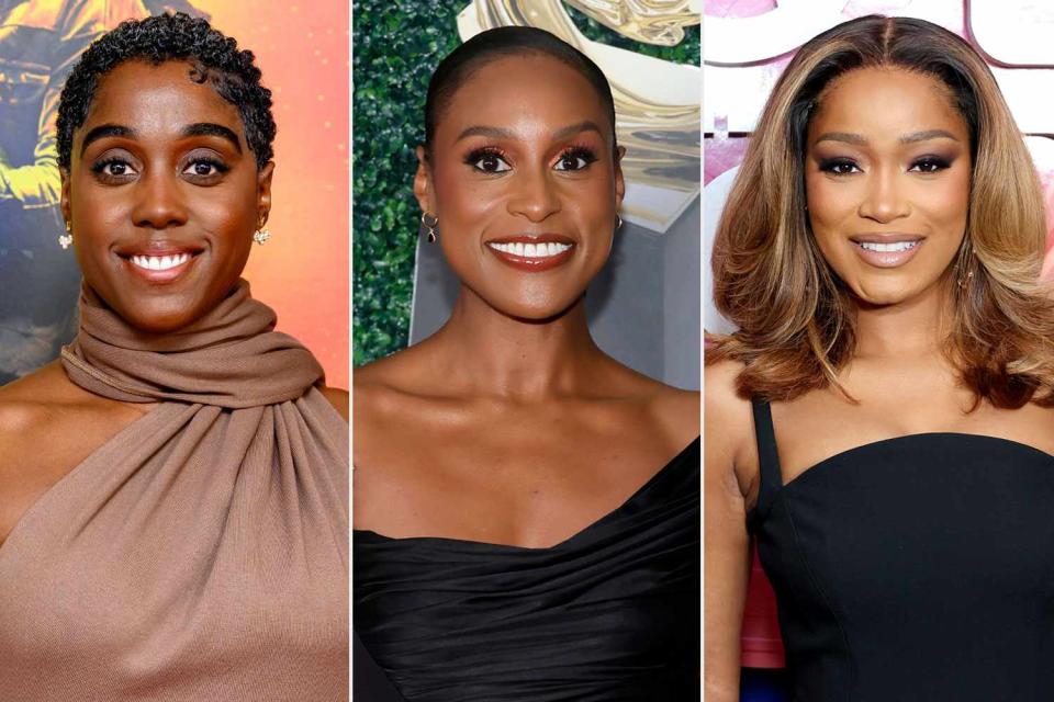 <p>Roy Rochlin/Getty, Emma McIntyre/Getty, Monica Schipper/WireImage</p> Lashana Lynch, Issa Rae, Keke Palmer