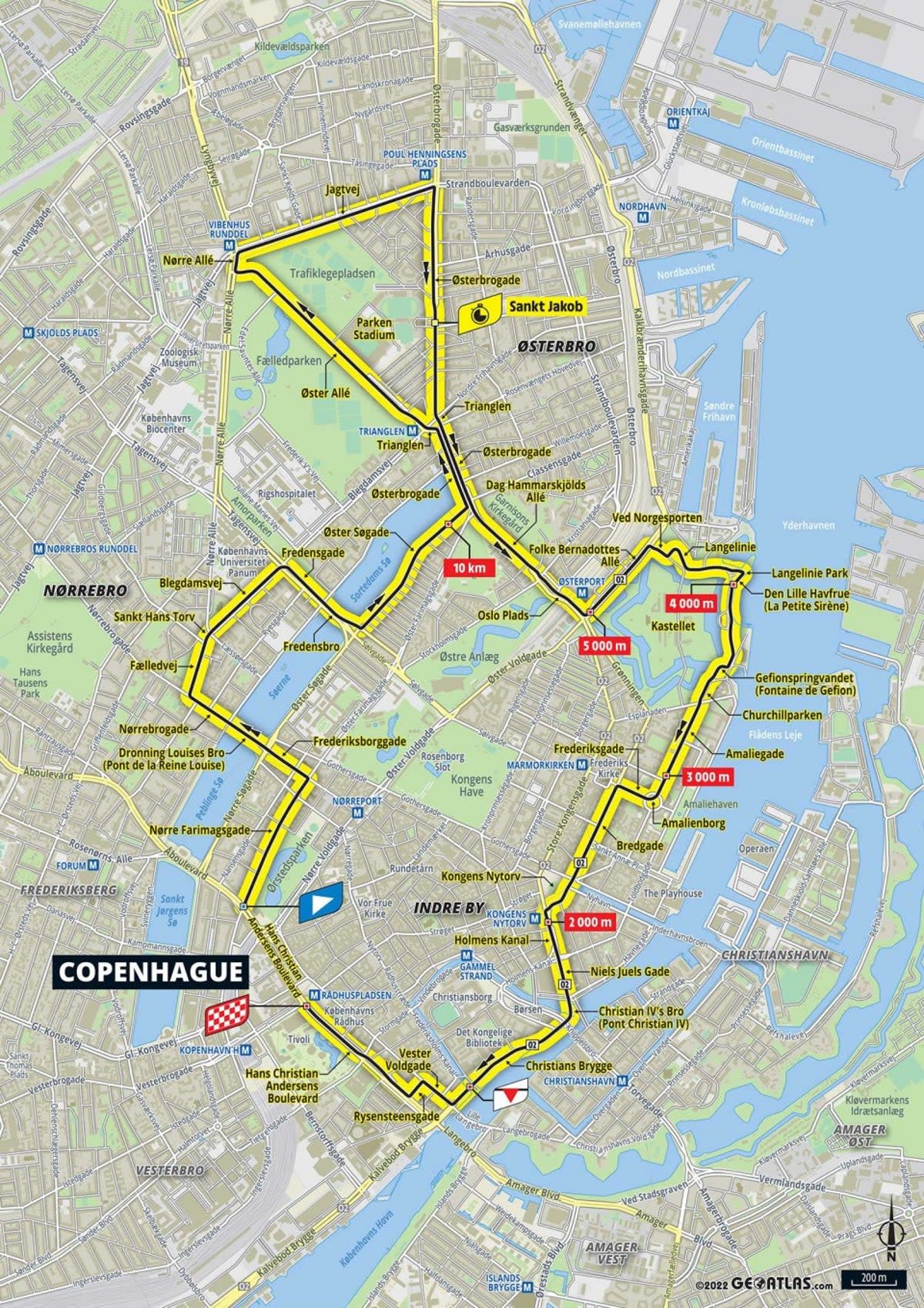 Stage 1 map (letour)