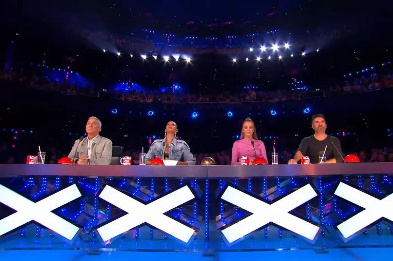 The BGT judges were wowed by his performance