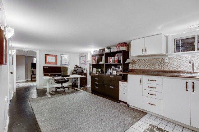 <p><span>378 Cleveland St., Toronto, Ont.</span><br> The basement has the potential to be a rental income suite with full kitchen, office, and laundry room.<br> (Photo: Zoocasa) </p>