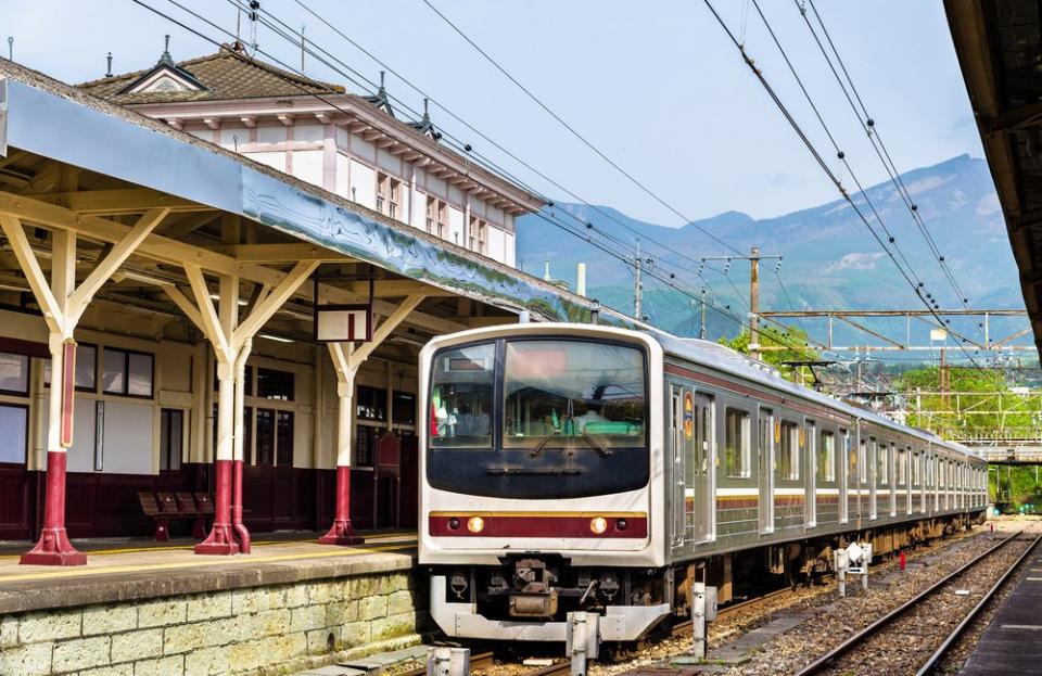 Tobu train is part of the Tokyo railway and train network