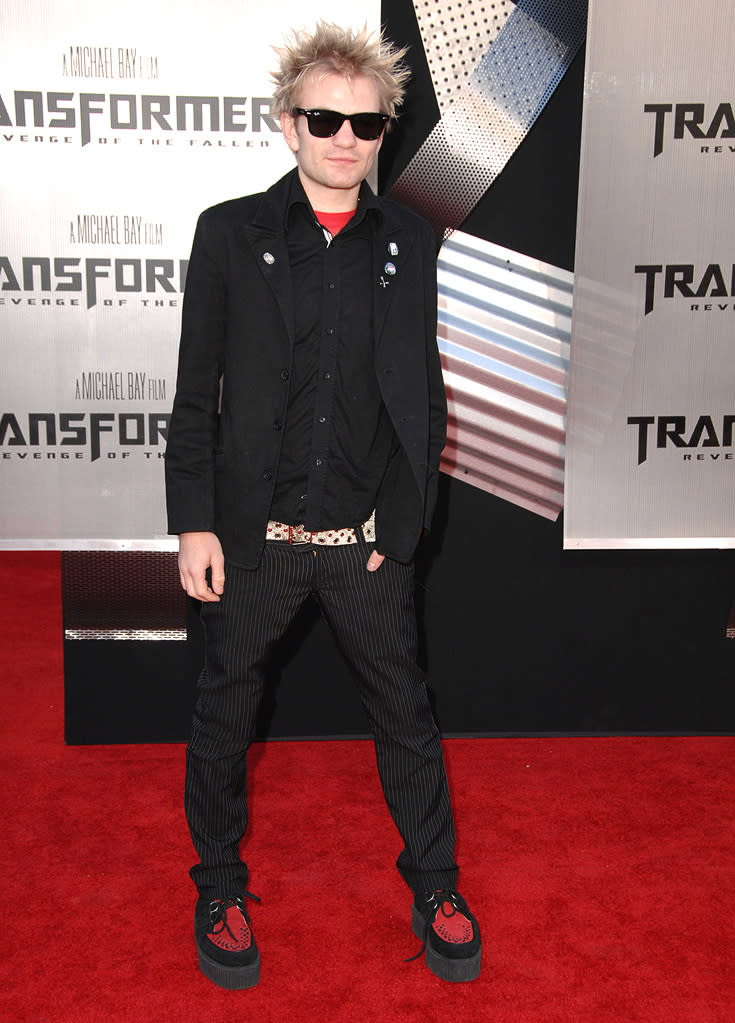 Transformers Revenge of the Fallen LA Premiere 2009 Deryck Whibley