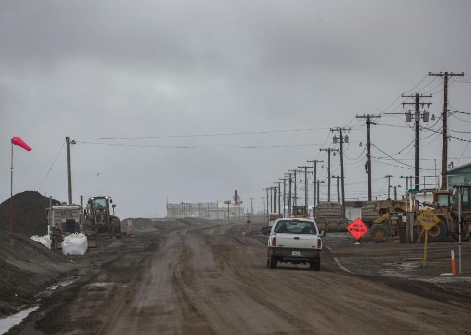  Barrow, the most northern part of Alaska.