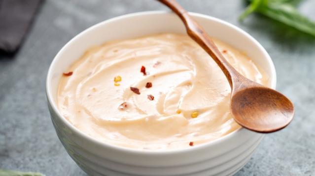 Creamy French Dressing with Ketchup & Mayo - Mind Over Munch