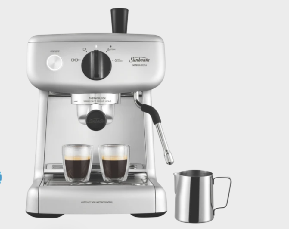 Sunbeam Mini Barista Espresso Machine, $279