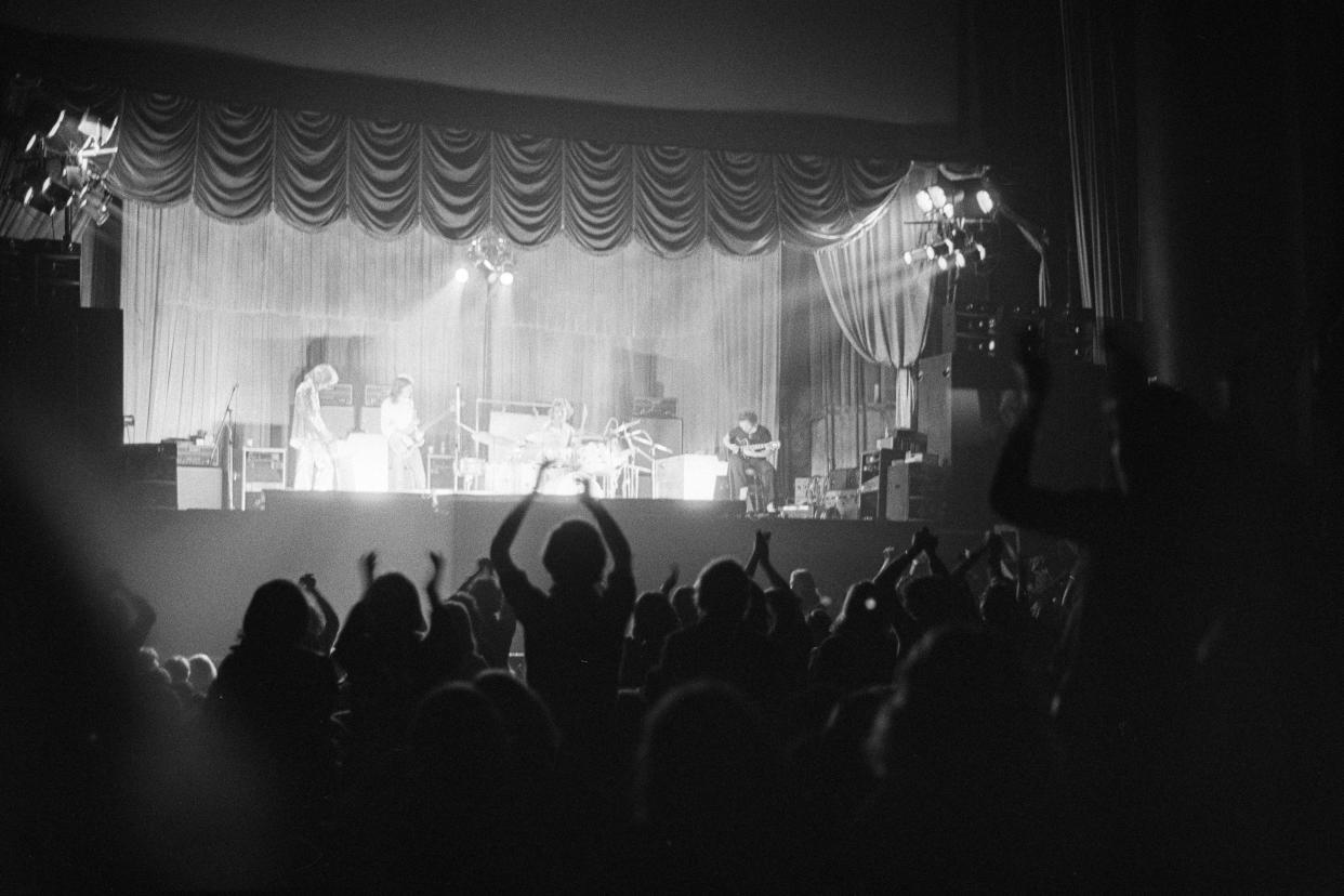 The judge said “Power” contained a “sample” of “21st Century Schizoid Man” recorded by King Crimson, pictured in 1971 (Alamy/PA)