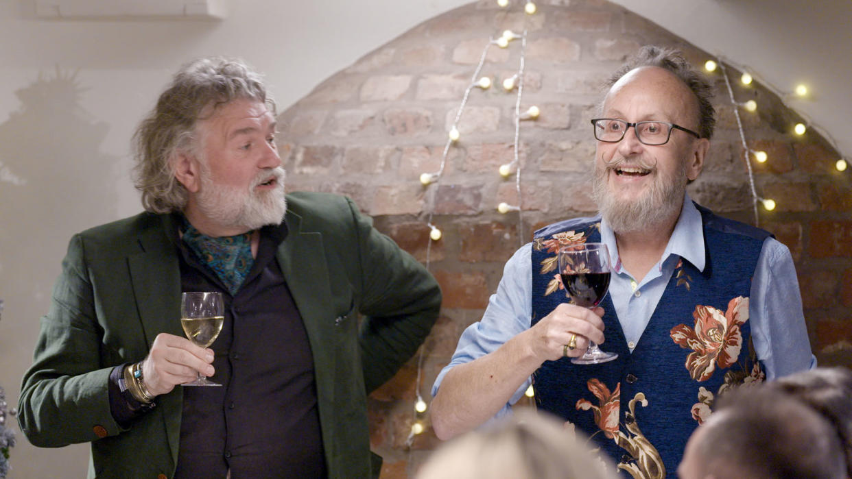 Hairy Bikers Christmas special has viewers in tears as Dave Myers back