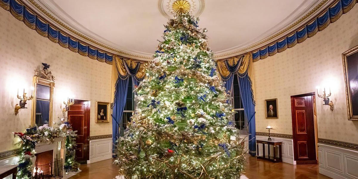 Jill Biden Unveils White House Christmas Decorations 2022