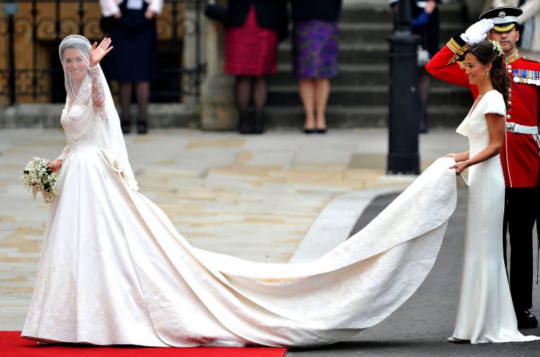 Pippa Middleton Duchess Kate Wedding Royal bridesmaid