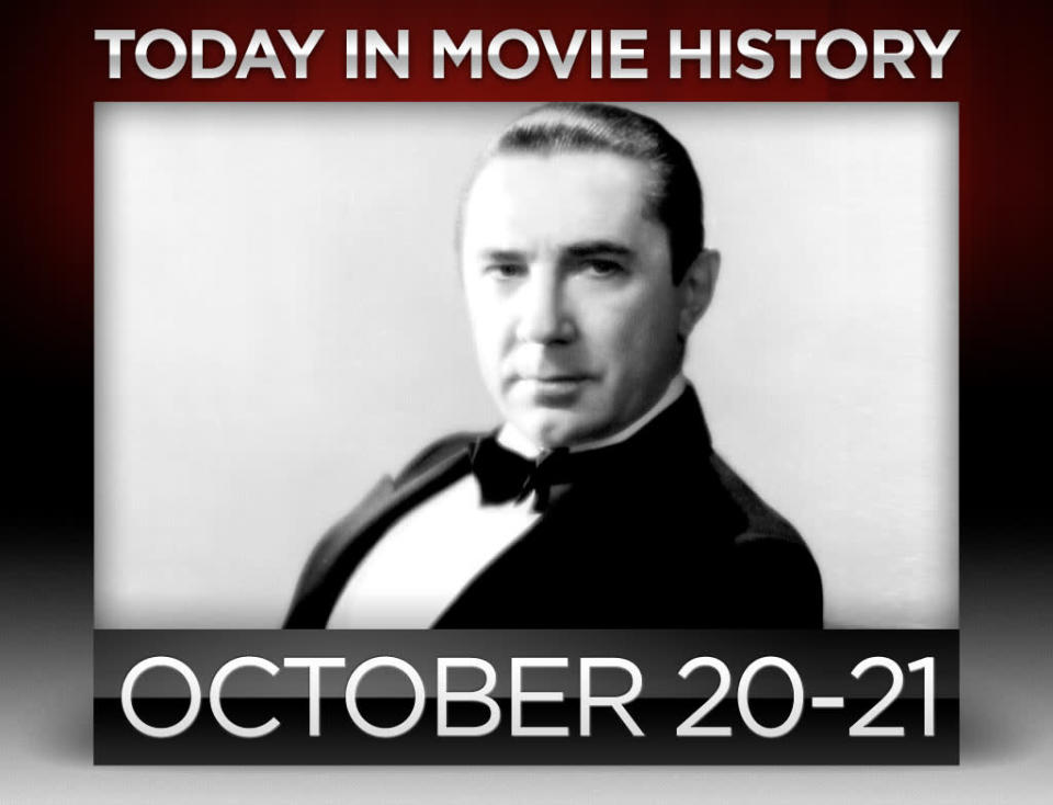 today in movie history, october 20, october 21